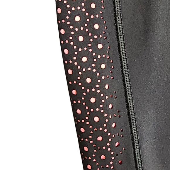 Lululemon‎ Leggings Colour Me Quick 7/8  25" Black Flash Light Tone Size 4 - Picture 8 of 10